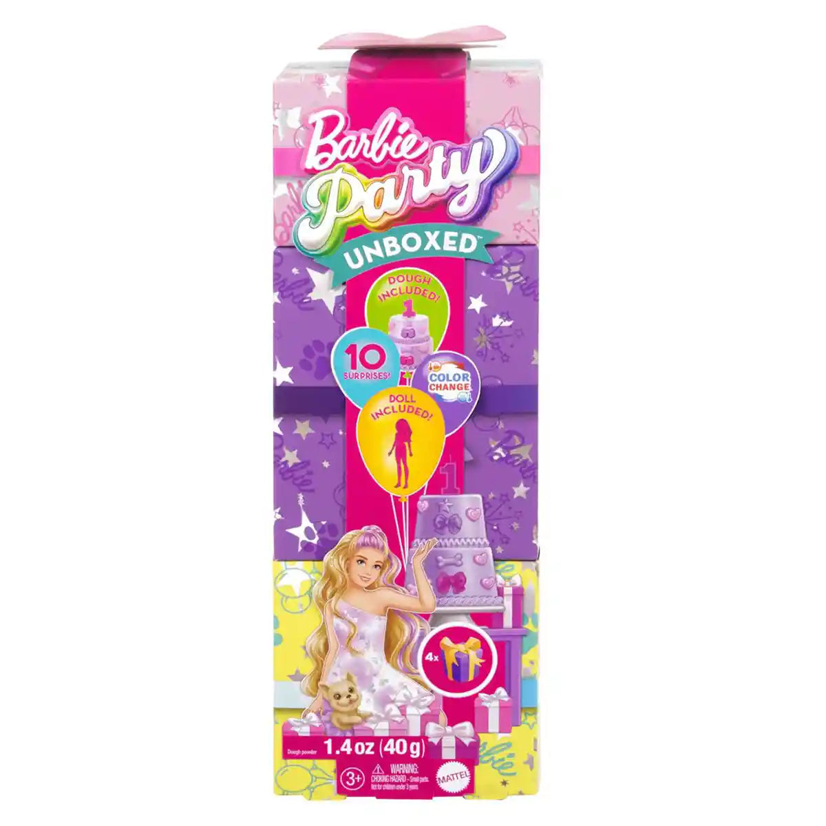 Barbie Party Unboxed Reveal - Blonde - Kiddy Zone