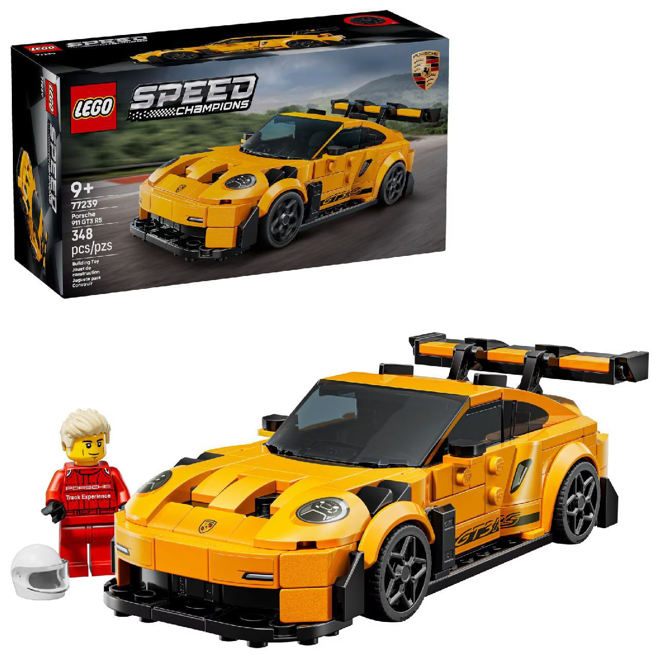 LEGO-Speed Champions77239 Porsche 911 GT3 RS Super Car - Kiddy Zone