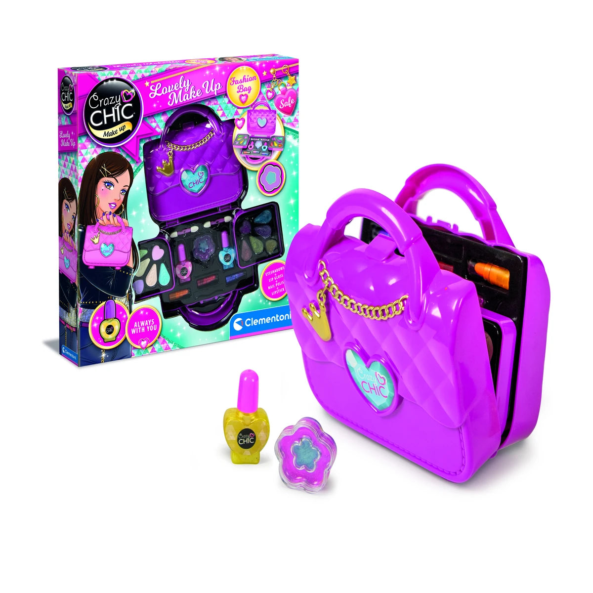 CLEMENTONI CRAZYCHIC BAG MAKE UP SET