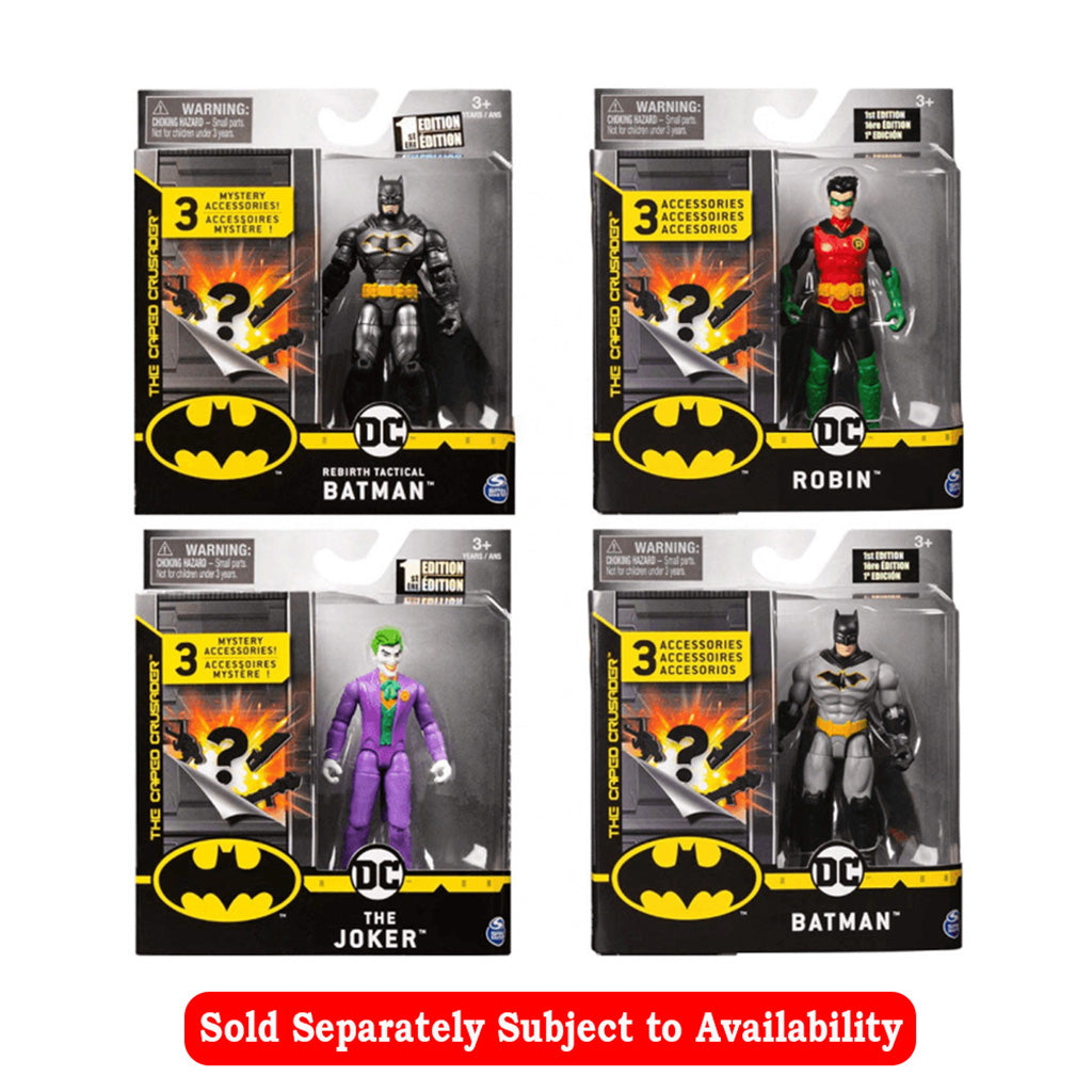 DC Batman Fig 4" Basic Full Asst. - Kiddy Zone