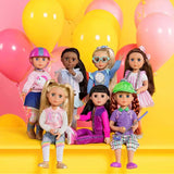 Glitter Girl 14" DOLL DELUXE COTTON - Kiddy Zone