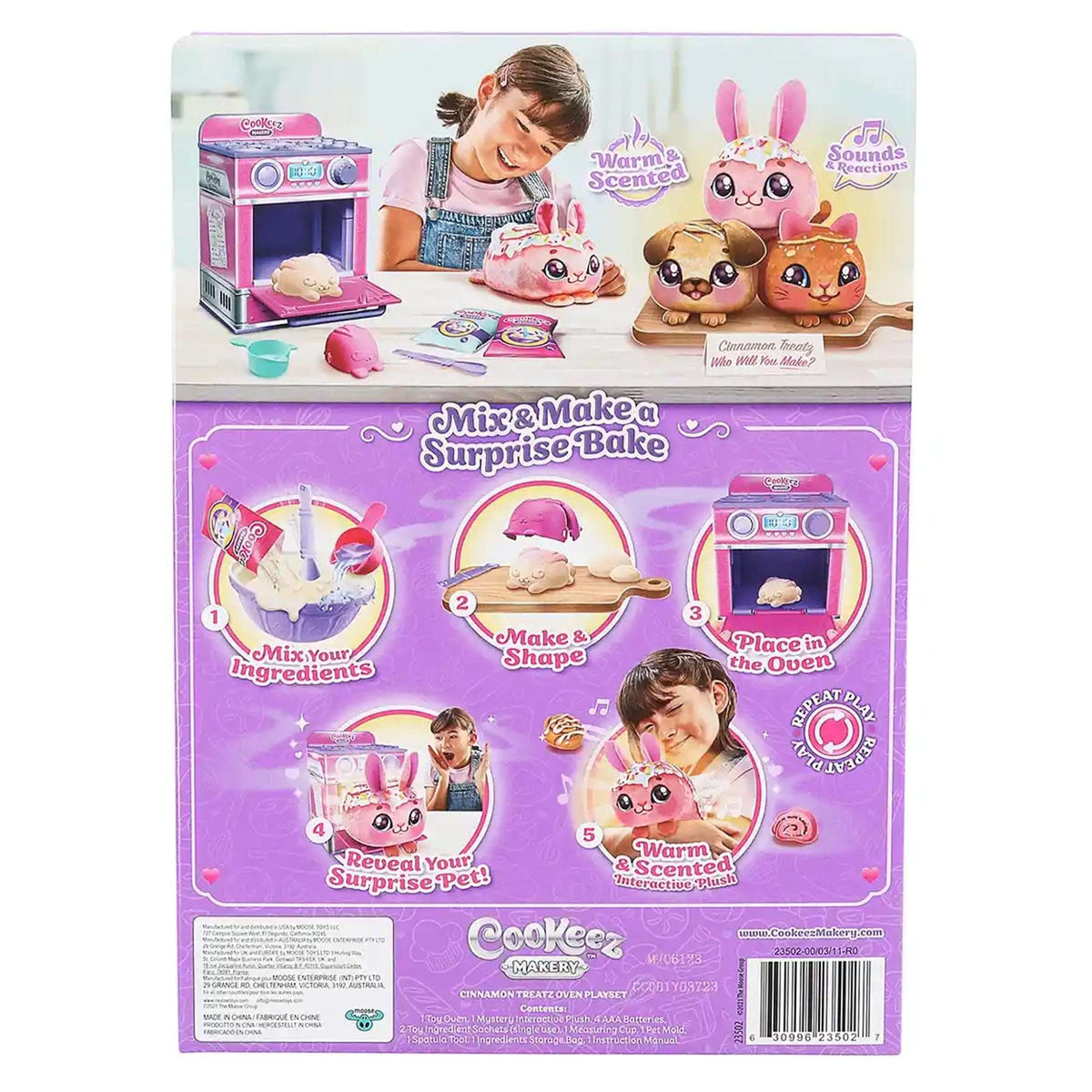 COOKEEZ MAKERY CINNAMON TREATY B/O