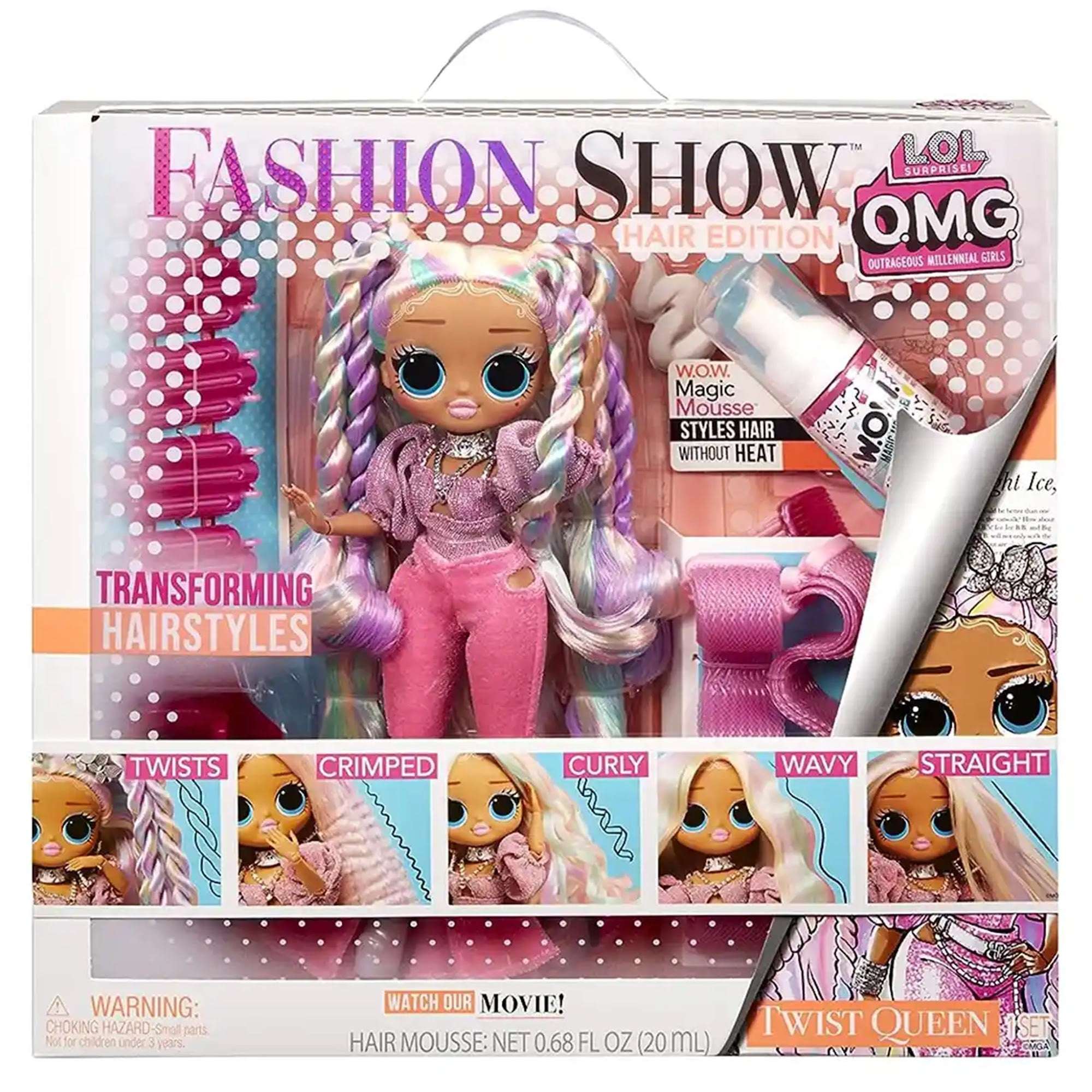 L.O.L. Surprise OMG Fashion Show Hair Edition - Twist Queen