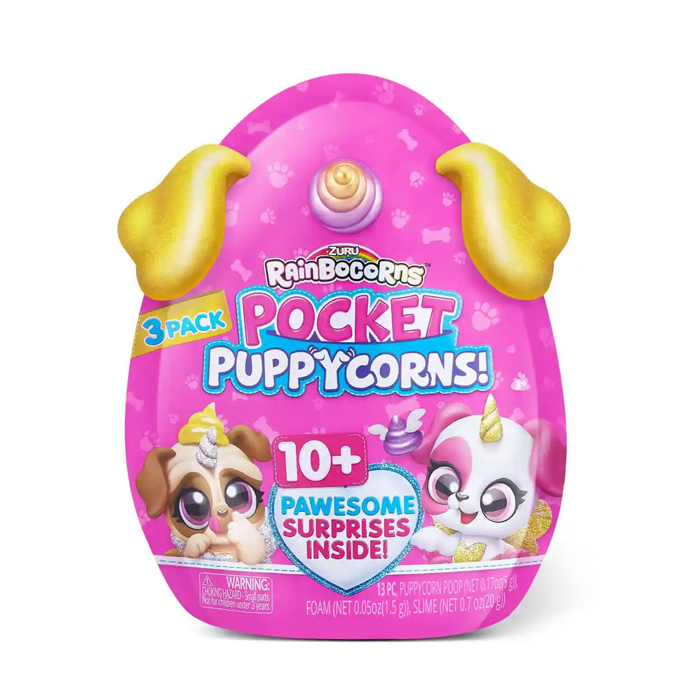 Rainbocorns Pocket Puppycorn Surprise S1 Bobble Head Large PDQ - Kiddy Zone