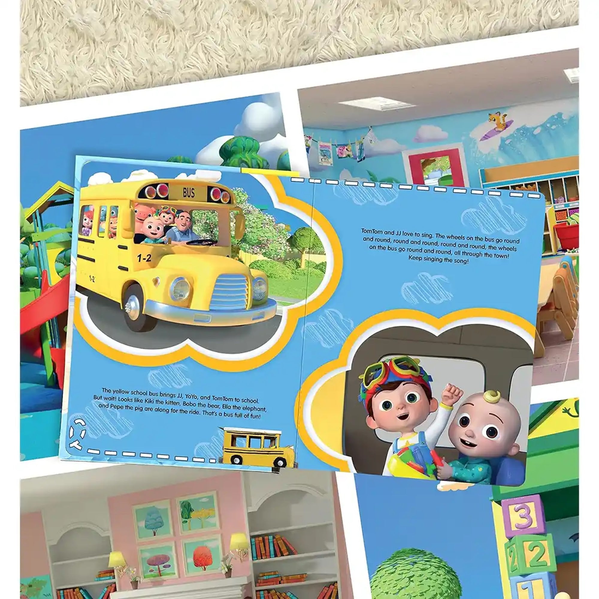 MOONBUG COCOMELON MY BUSY BOOKS - Kiddy Zone