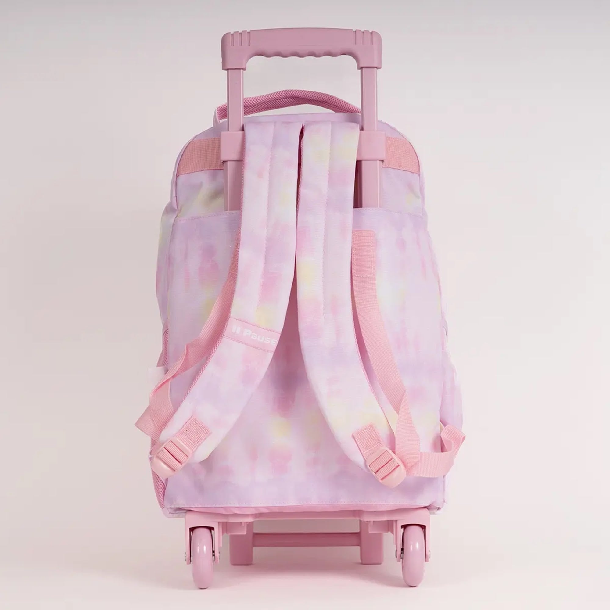 PAUSE Trolley 2 Main Compartments and 1 Front Pocket and 2 Side Pockets 18" W/ LUNCH BAG&PENCIL CASE - Kiddy Zone