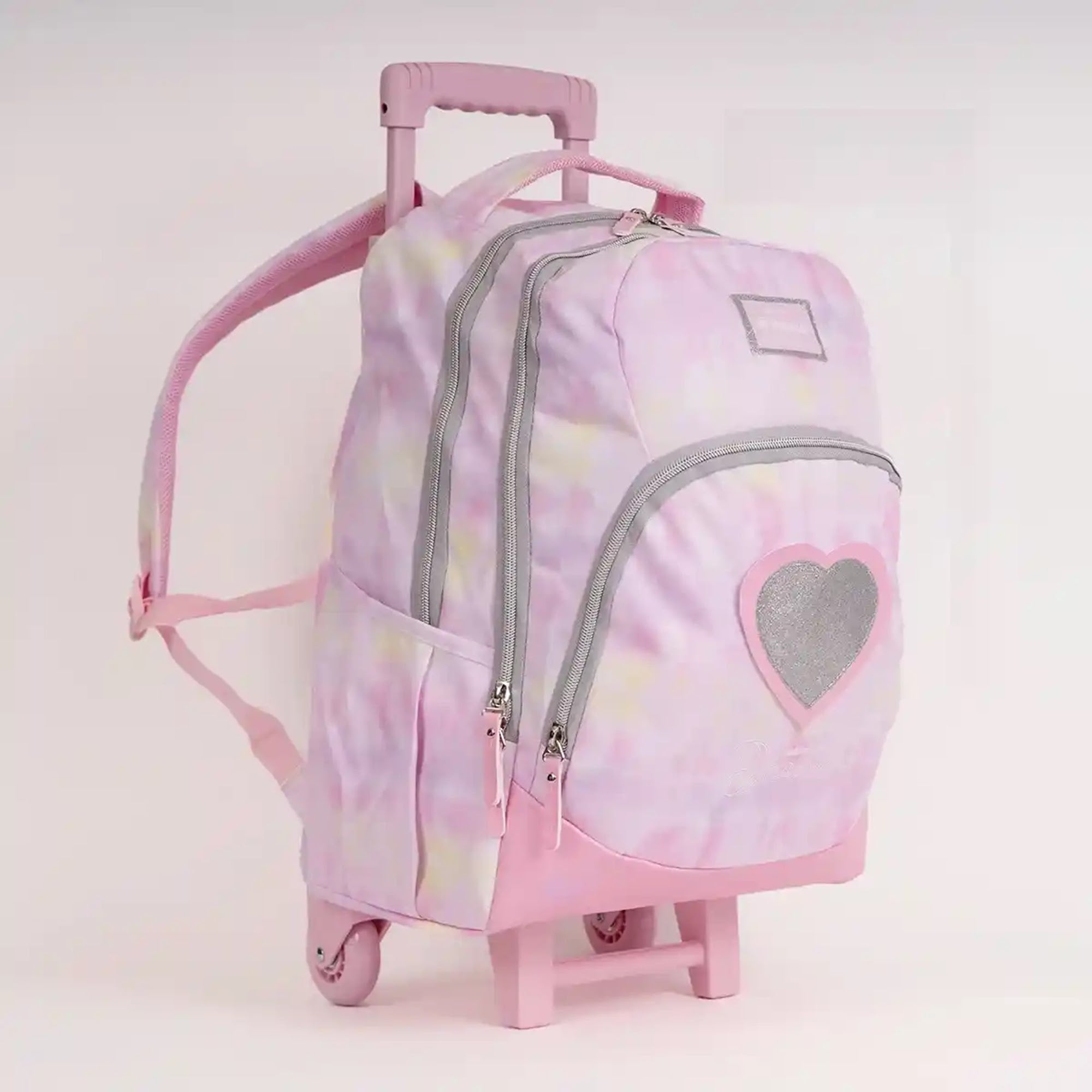 PAUSE Trolley 2 Main Compartments and 1 Front Pocket and 2 Side Pockets 18" W/ LUNCH BAG&PENCIL CASE - Kiddy Zone