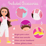 Glitter Girl 14" DOLL DELUXE LACE OV - Kiddy Zone