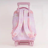 PAUSE Trolley 2 Main Compartments and 1 Front Pocket and 2 Side Pockets 18" W/ LUNCH BAG&PENCIL CASE - Kiddy Zone