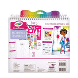Crayola Creations Art History Fashion Sketch Portfolio - Kiddy Zone
