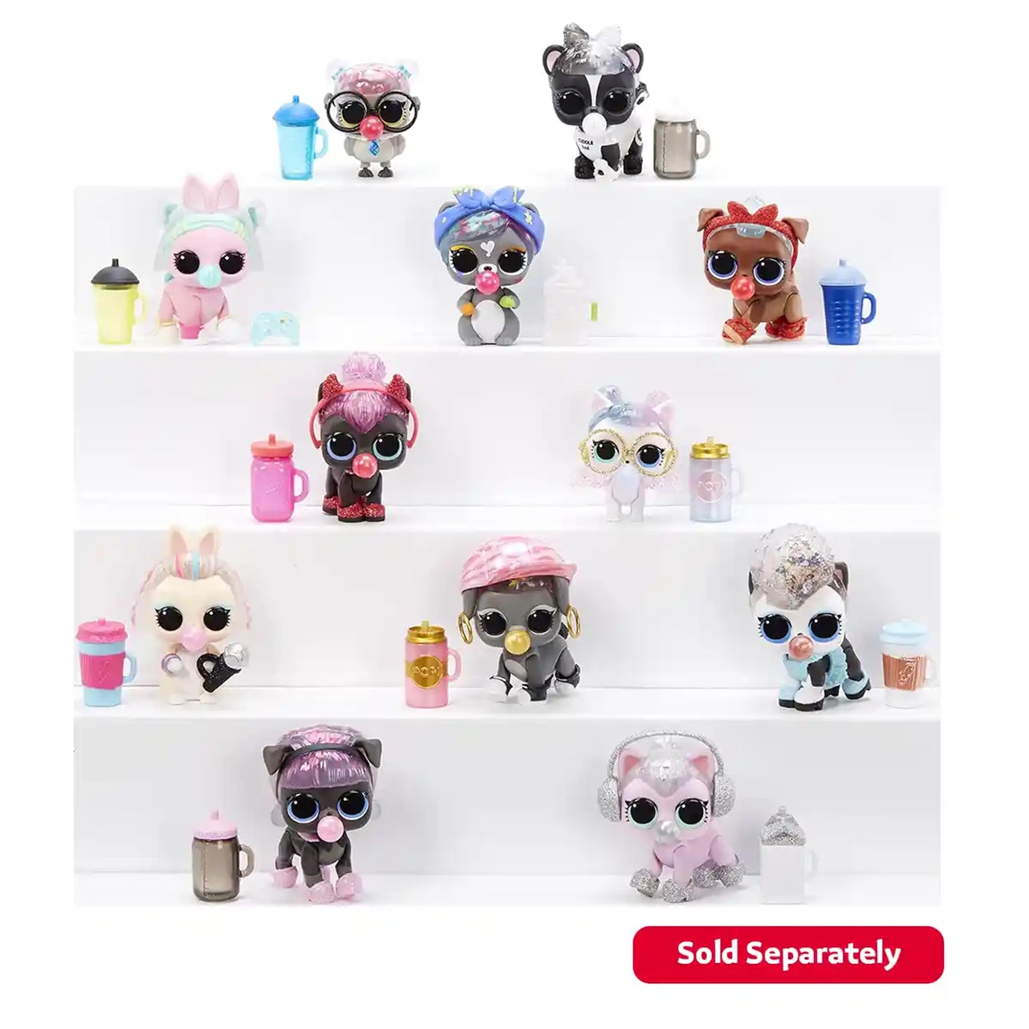 L.O.L. Surprise Glitter Color Change Pets Asst in PDQ - Kiddy Zone