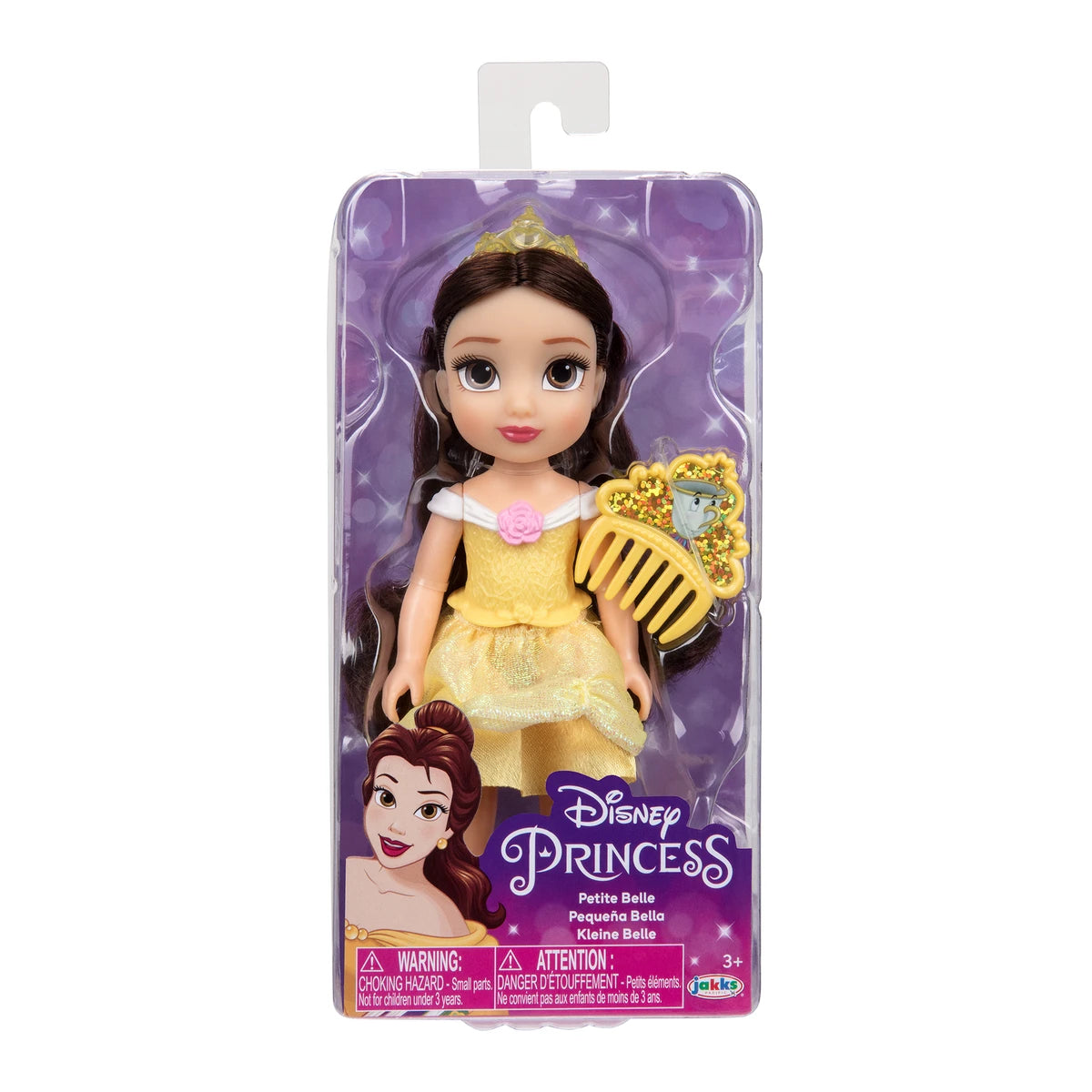DPRINCESS PETITE VALUE DOLL WCOMB 64ASS