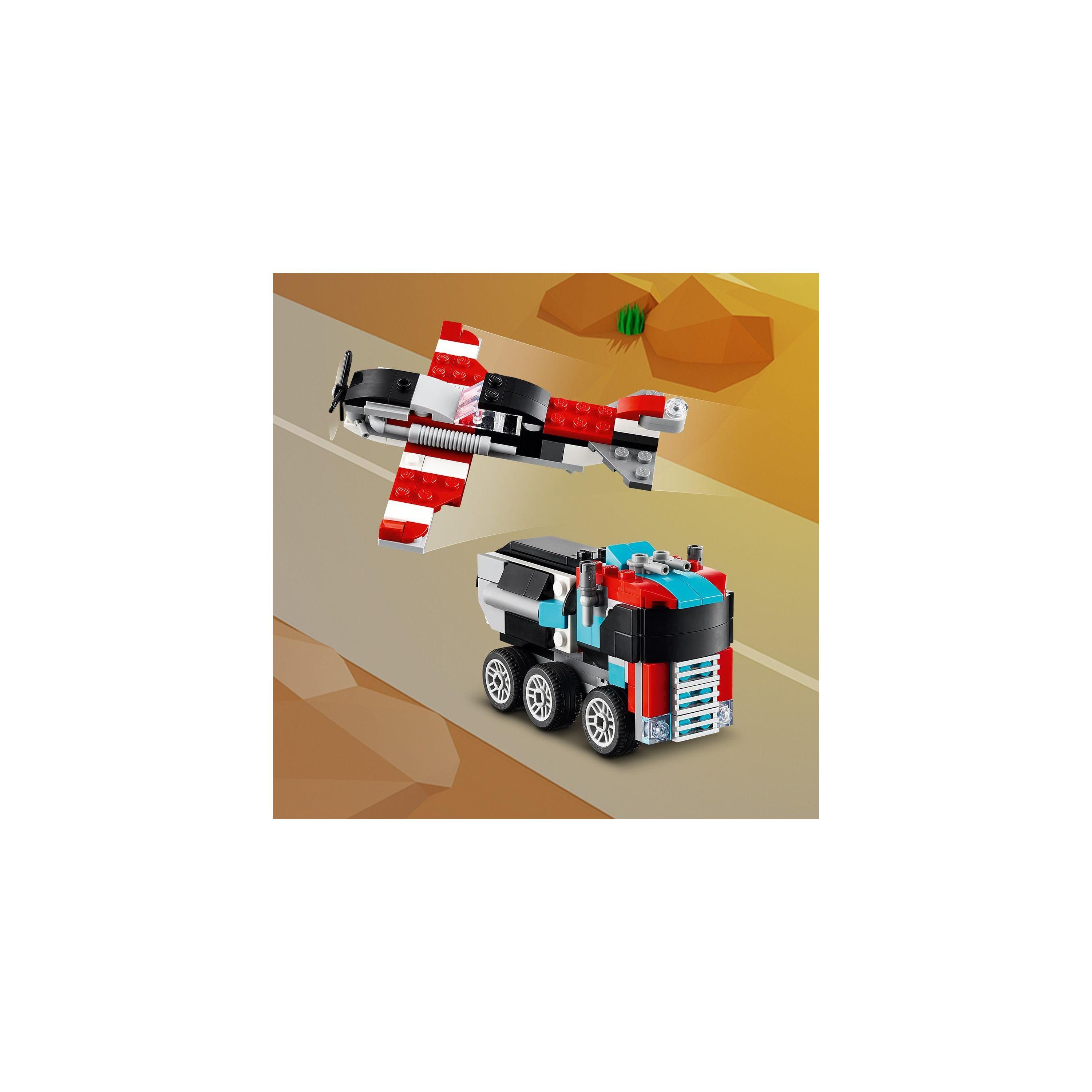 31146 Flatbed Truck with Helicopter