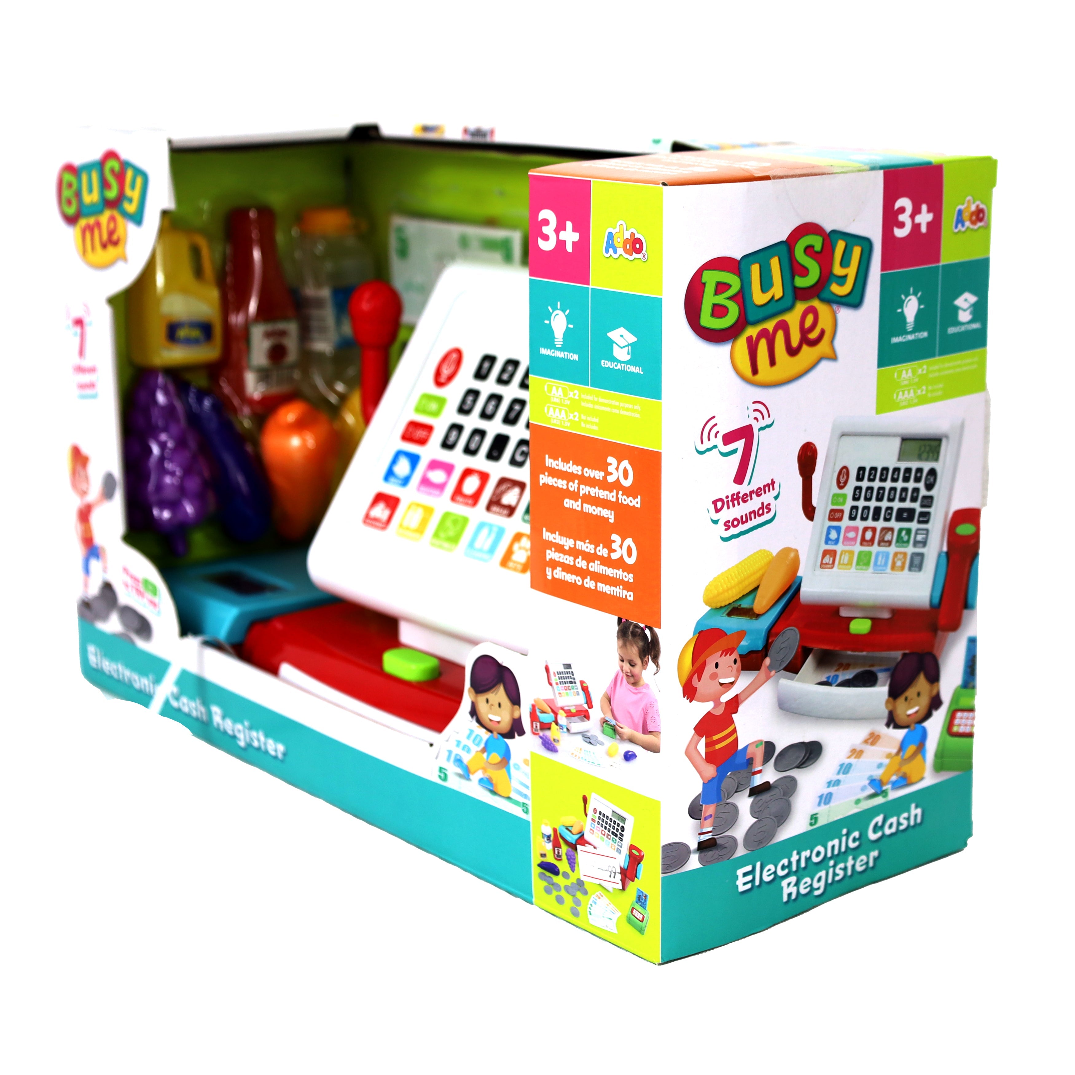 ADDO BUSY ME CASH REGISTER V3 B/O 30PC
