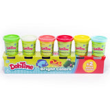 DOHTIME BRIGHT COLORS 4+2 PCK 3ASST 3OZ