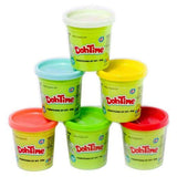 DOHTIME BRIGHT COLORS 4+2 PCK 3ASST 3OZ