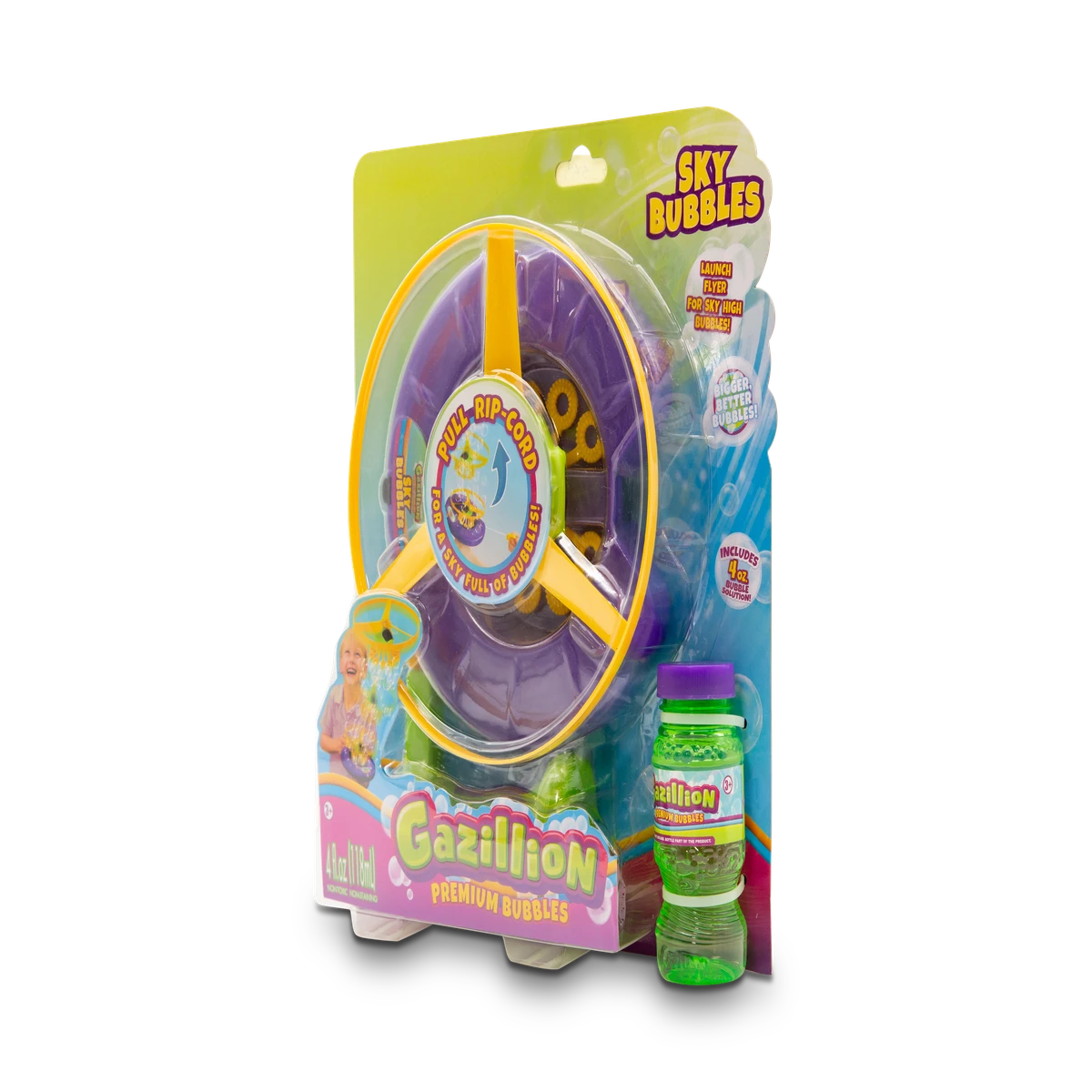 GAZILLION SKY BUBBLES + 4OZ B/O