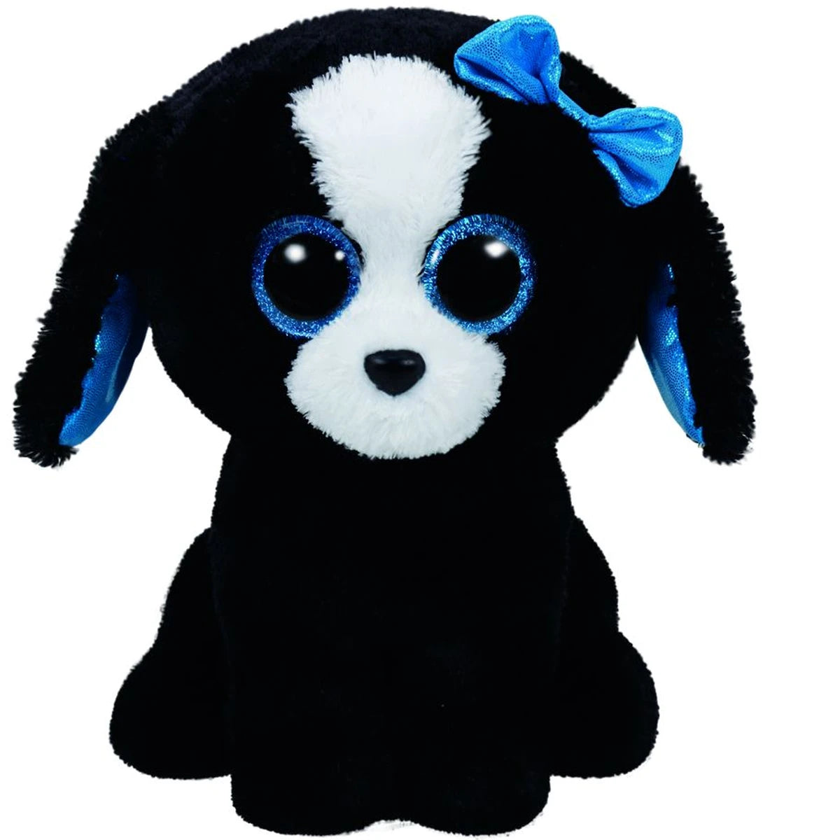 BEANIE BOOS DOG TRACEY BLK/WHT MED 9.5IN