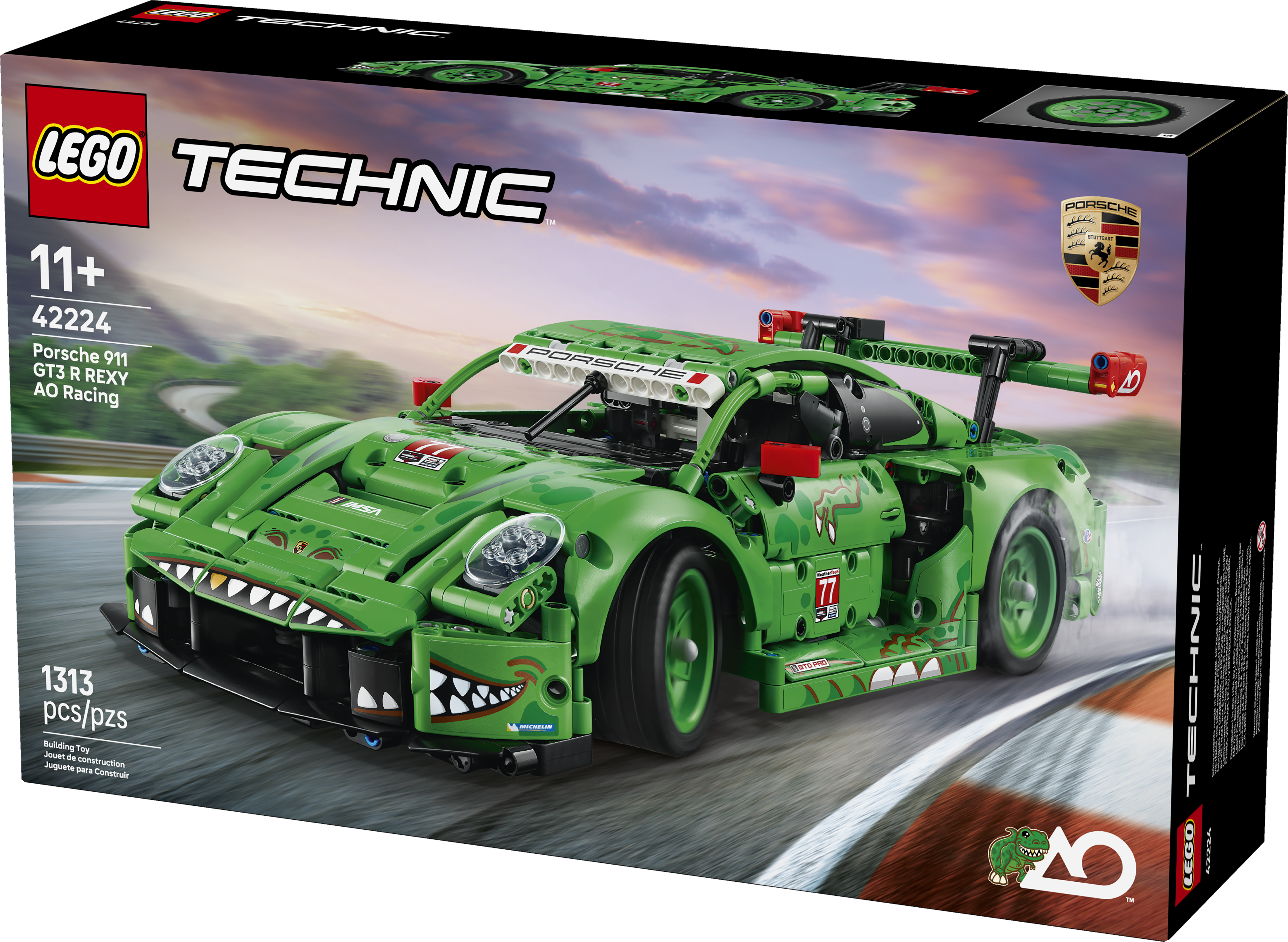 42224 Porsche 911 Gt3 R Rexy Ao Racing Car