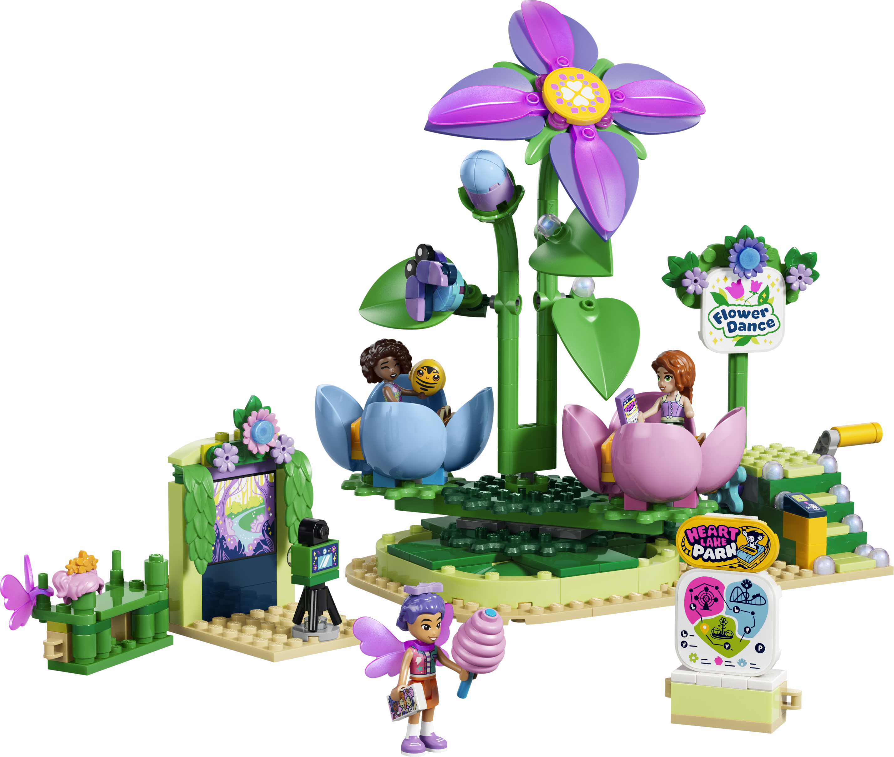 42702 Spinning Flower & Fairy Teac V29