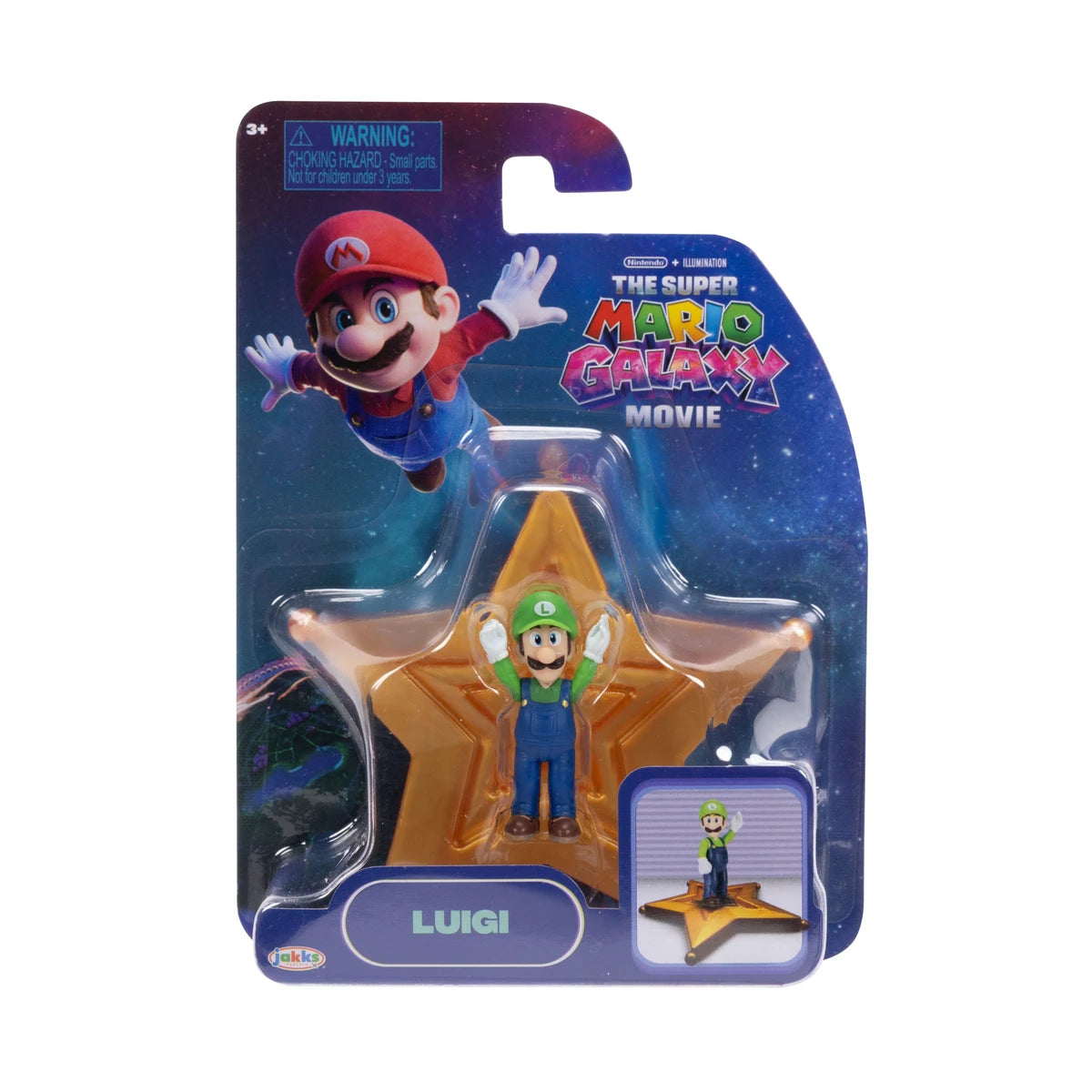 Nintendo Super Mario2 Movie Mini Fig w/Basic Accy Wave #1 Asst. 6