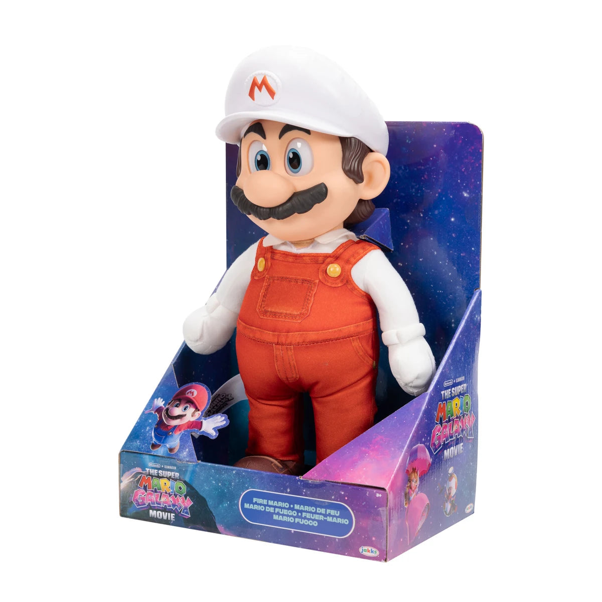 Nintendo Super Mario2 Movie Jumbo Roto Plush - Fire Mario