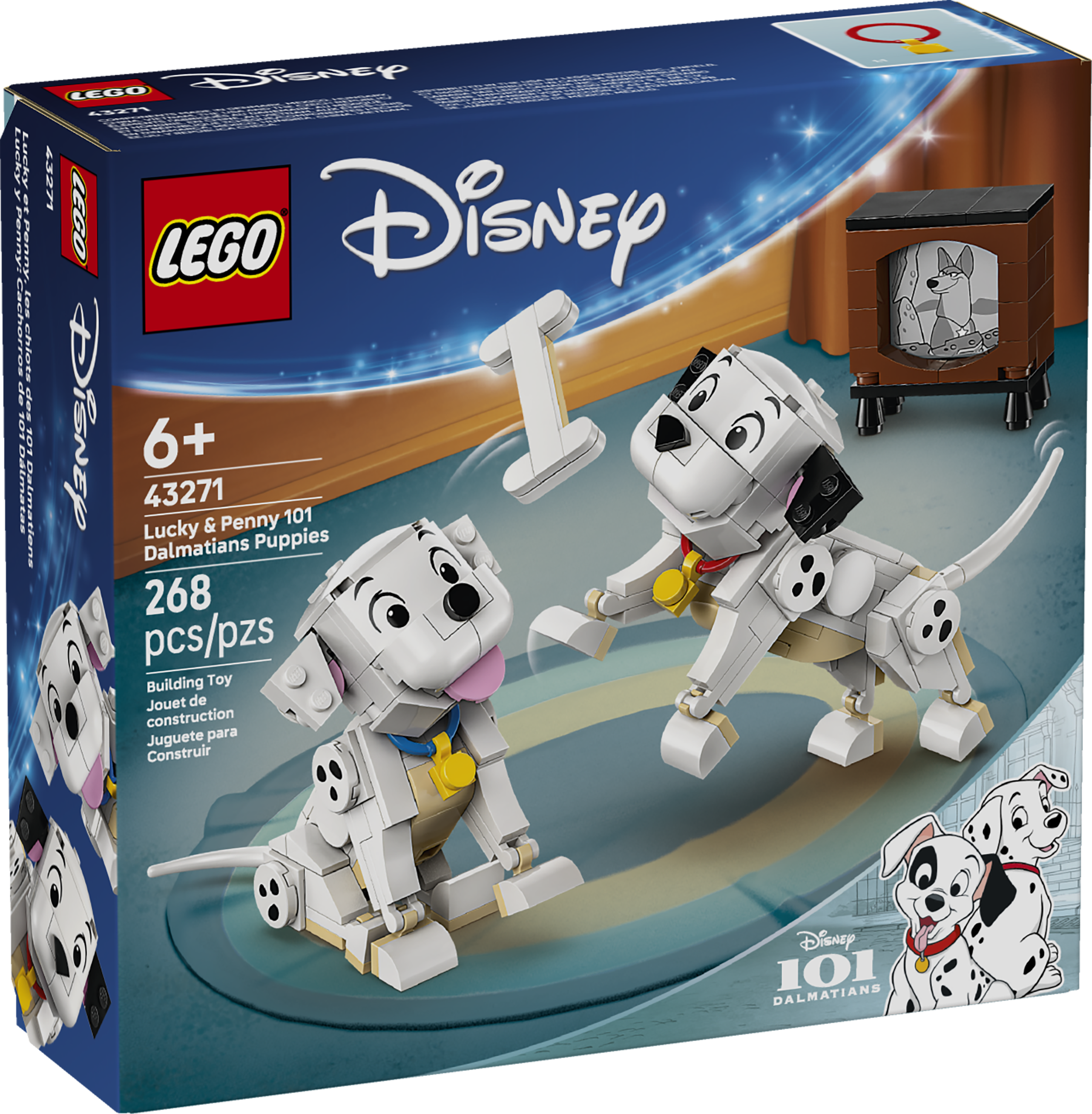 43271 Lucky & Penny 101 Dalmatians.. V29