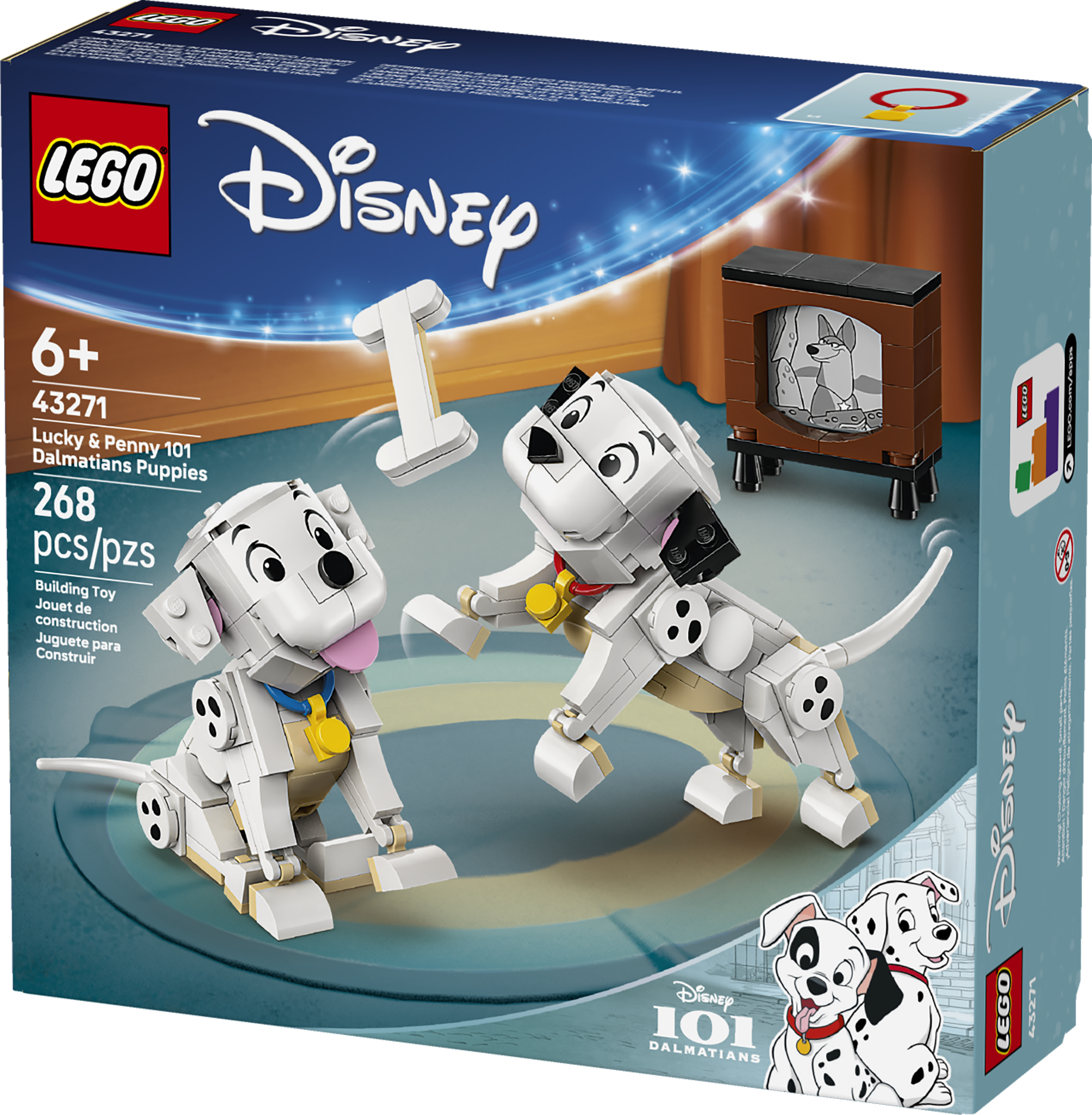 43271 Lucky & Penny 101 Dalmatians.. V29