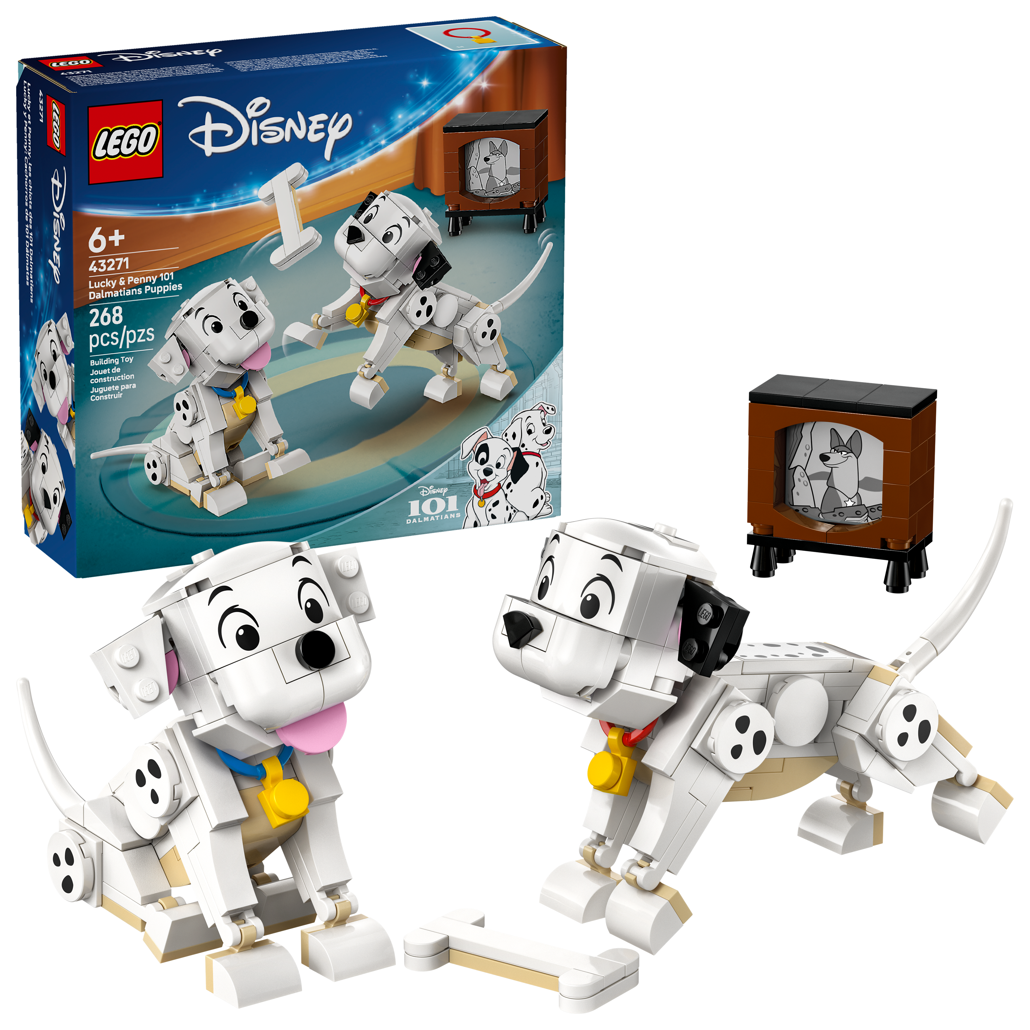 43271 Lucky & Penny 101 Dalmatians.. V29