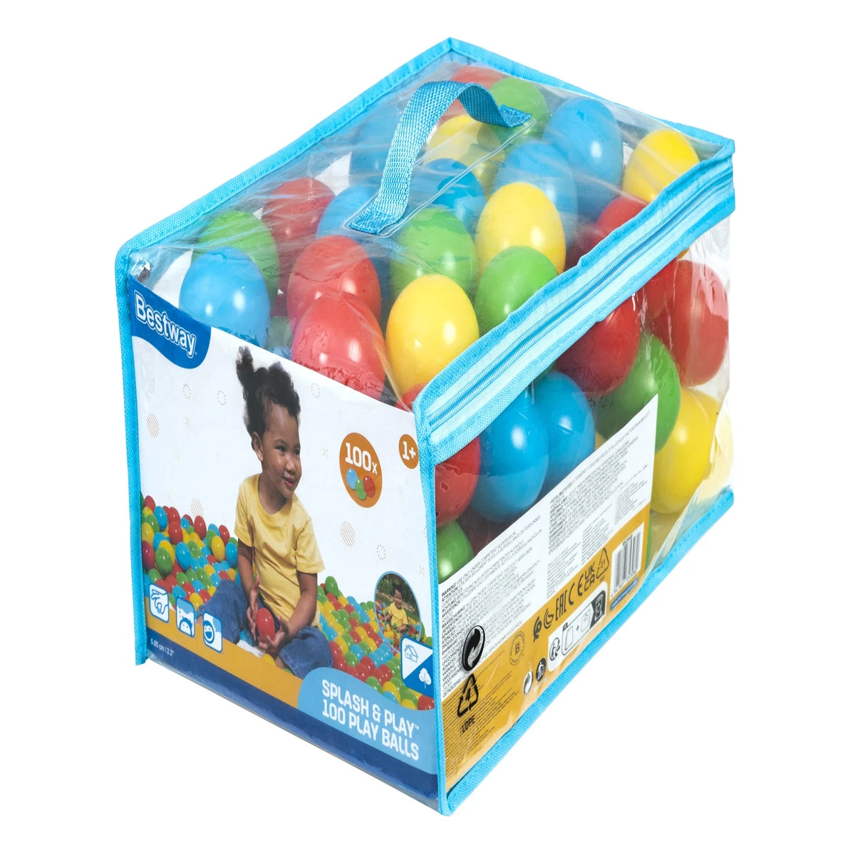 BWAY PLAYBALL SPLASH&PLAY 5.8CM 100PC
