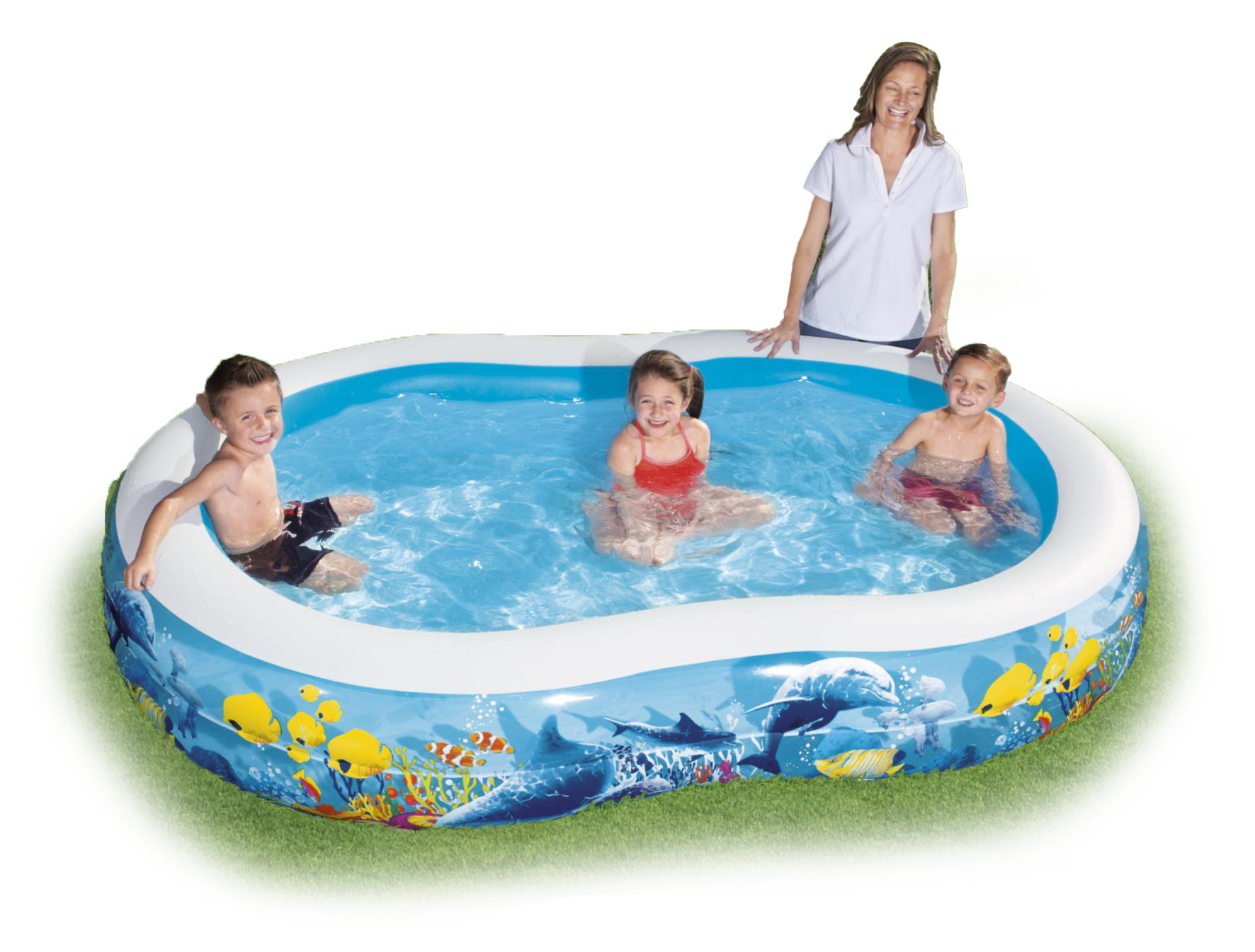 BWAY POOL PLAY STD 262X157X46CM