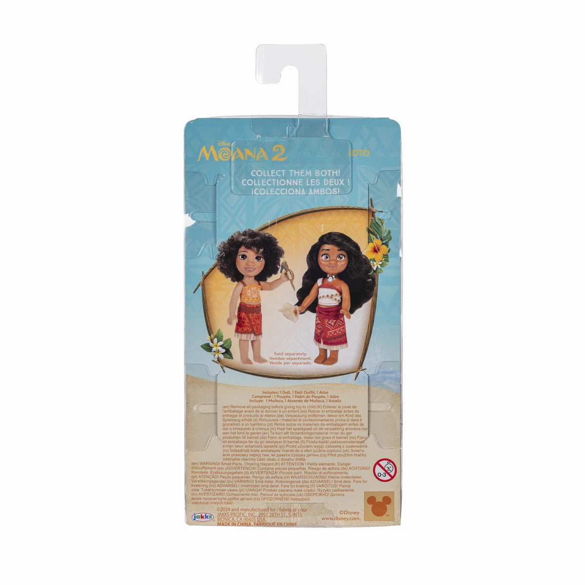 MOANA2 MOANA&LOTO PETITE SET 6" 2ASST