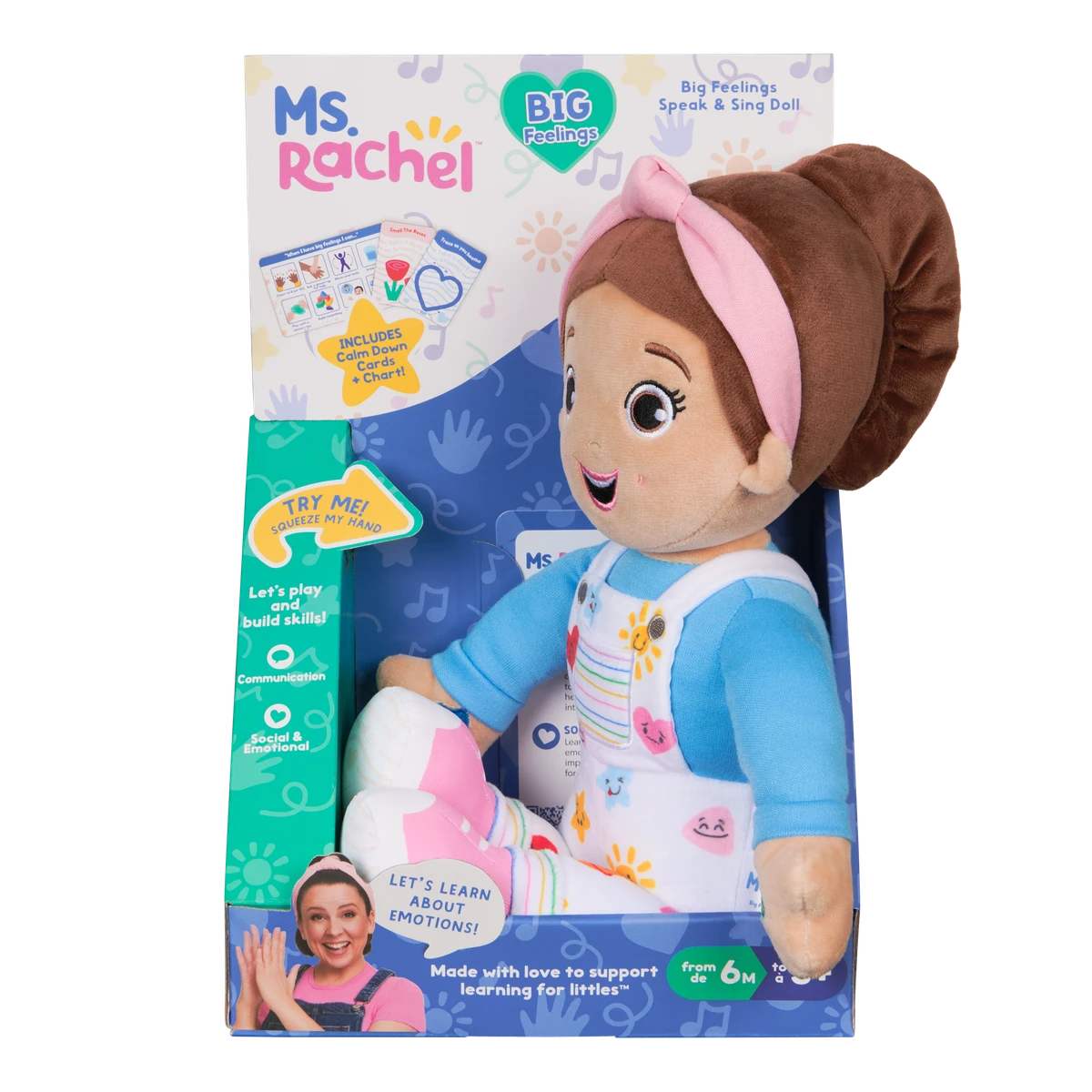 Ms. Rachel Big Feelings Doll