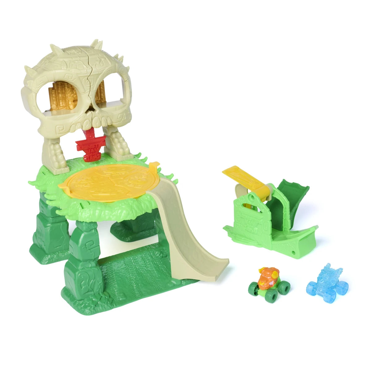 Monster Jam Mini Jams Crash 'N Crumble Jungle Playset