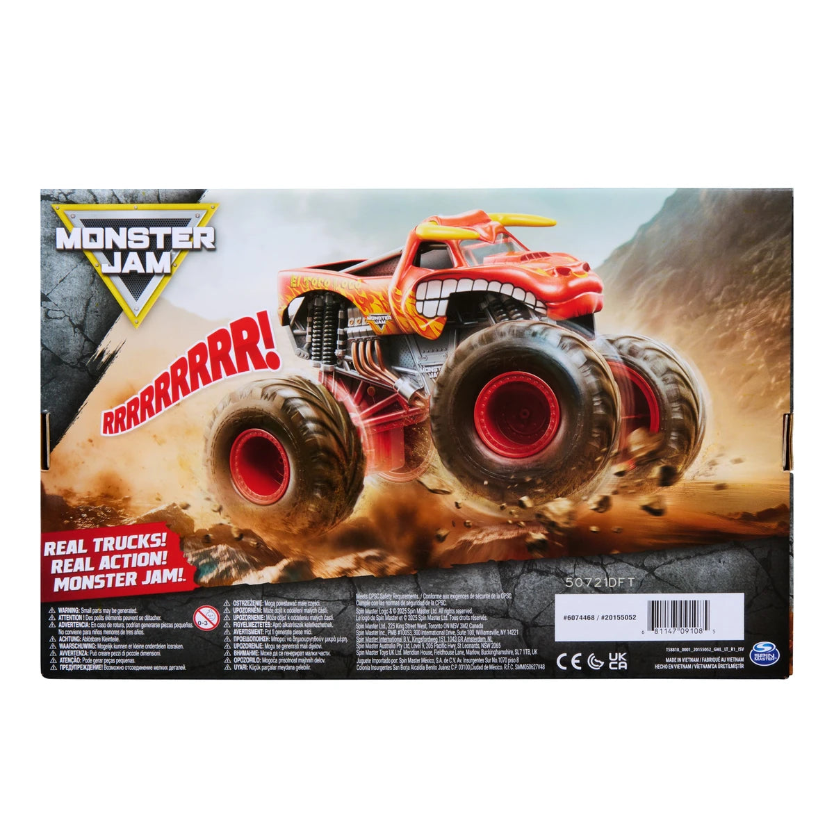 Monster Jam 1:18 Rev 'n Roar El Toro Loco
