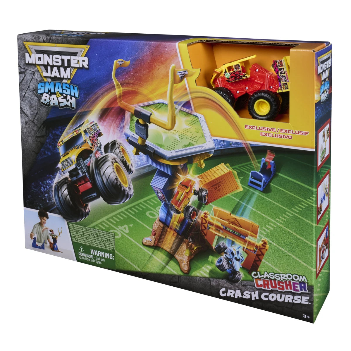 Monster Jam S&B Crash Course Playset