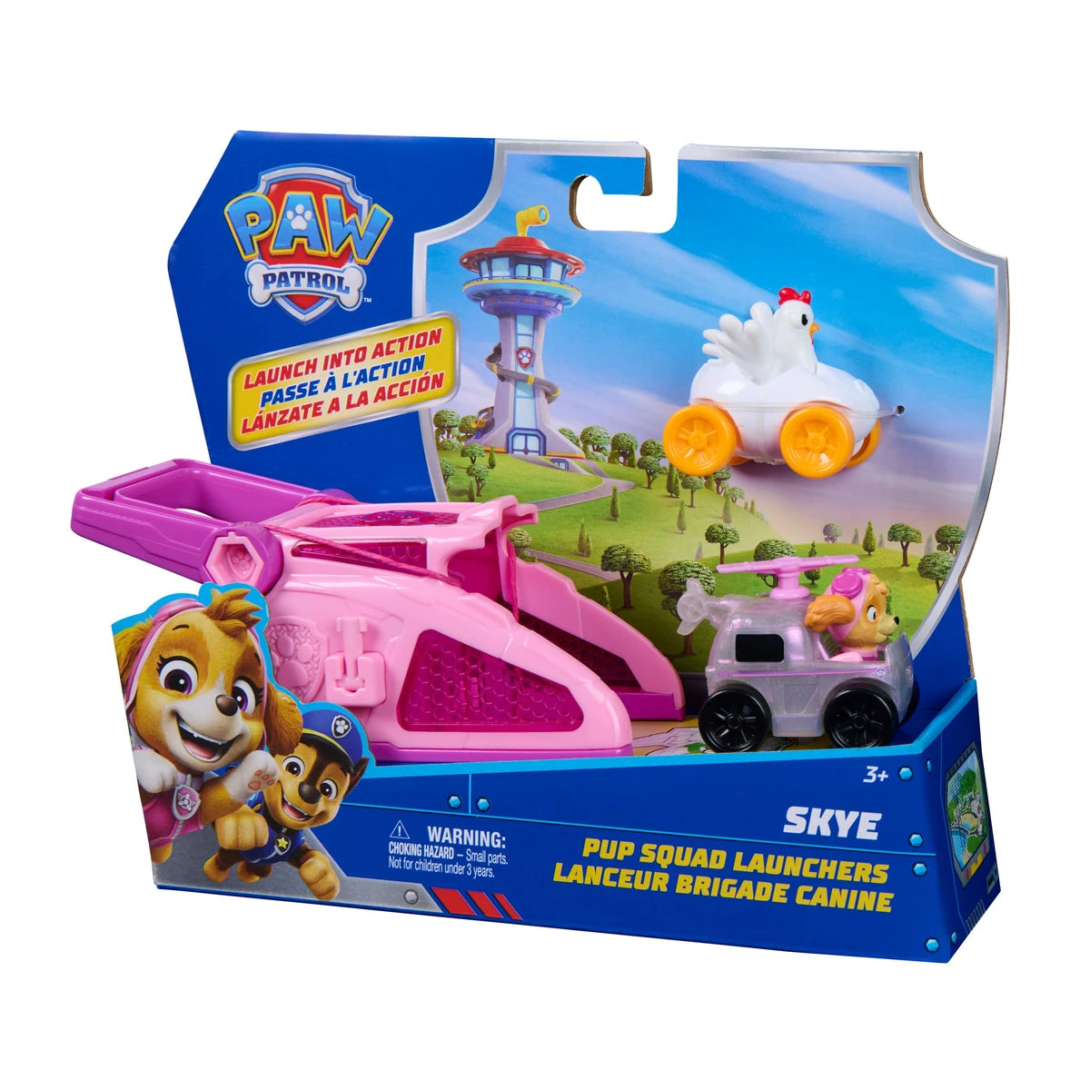 Paw Patrol Pup Squad Vehicle Launcher Asst.