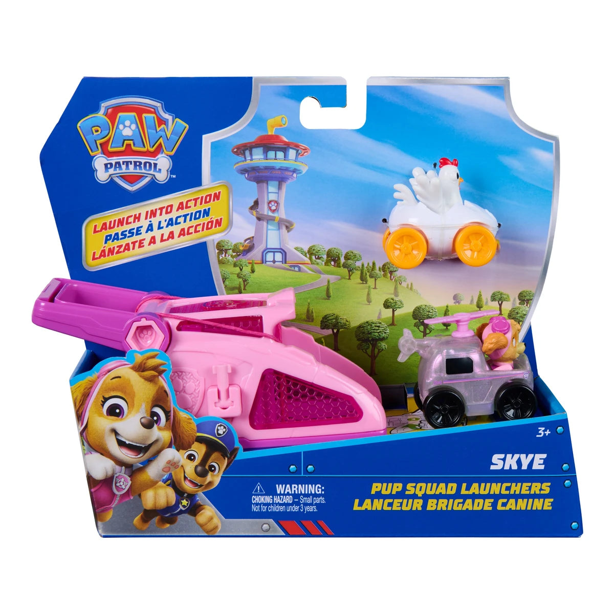 Paw Patrol Pup Squad Vehicle Launcher Asst.