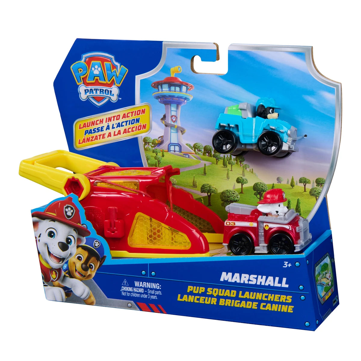 Paw Patrol Pup Squad Vehicle Launcher Asst.