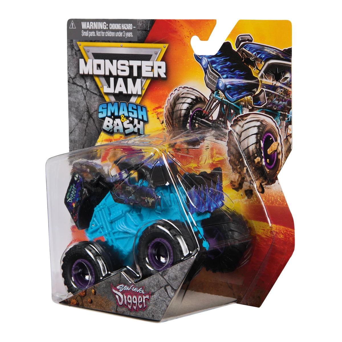 Monster Jam 1:64 Feature Smash & Bash Asst.