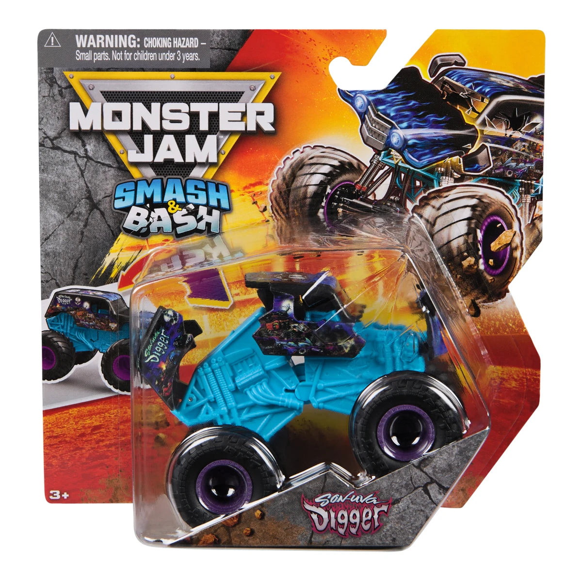 Monster Jam 1:64 Feature Smash & Bash Asst.
