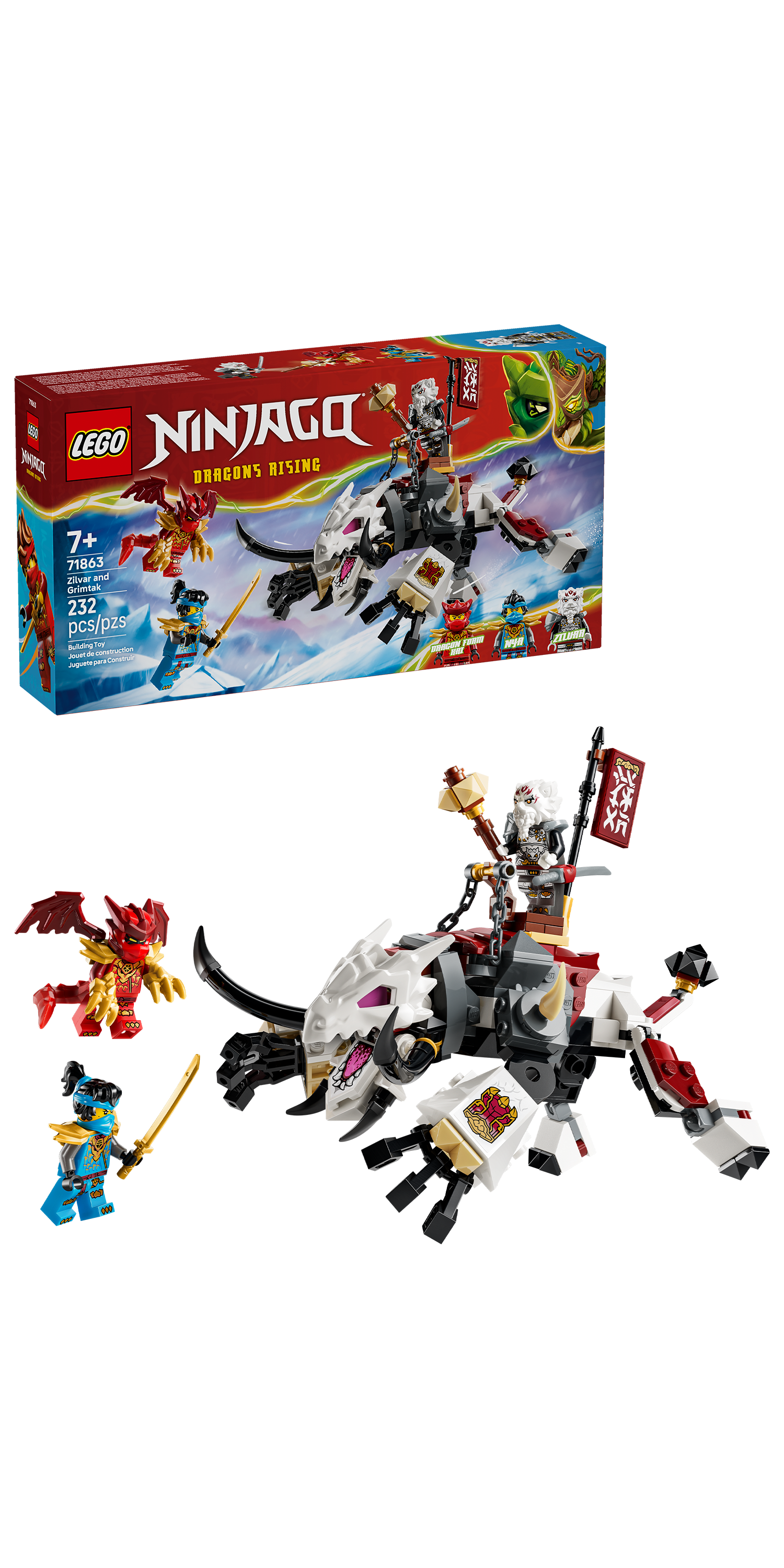 71863 Zilvar And Grimtak The Drago V29