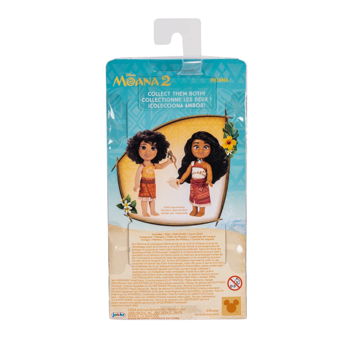 MOANA2 MOANA&LOTO PETITE SET 6" 2ASST