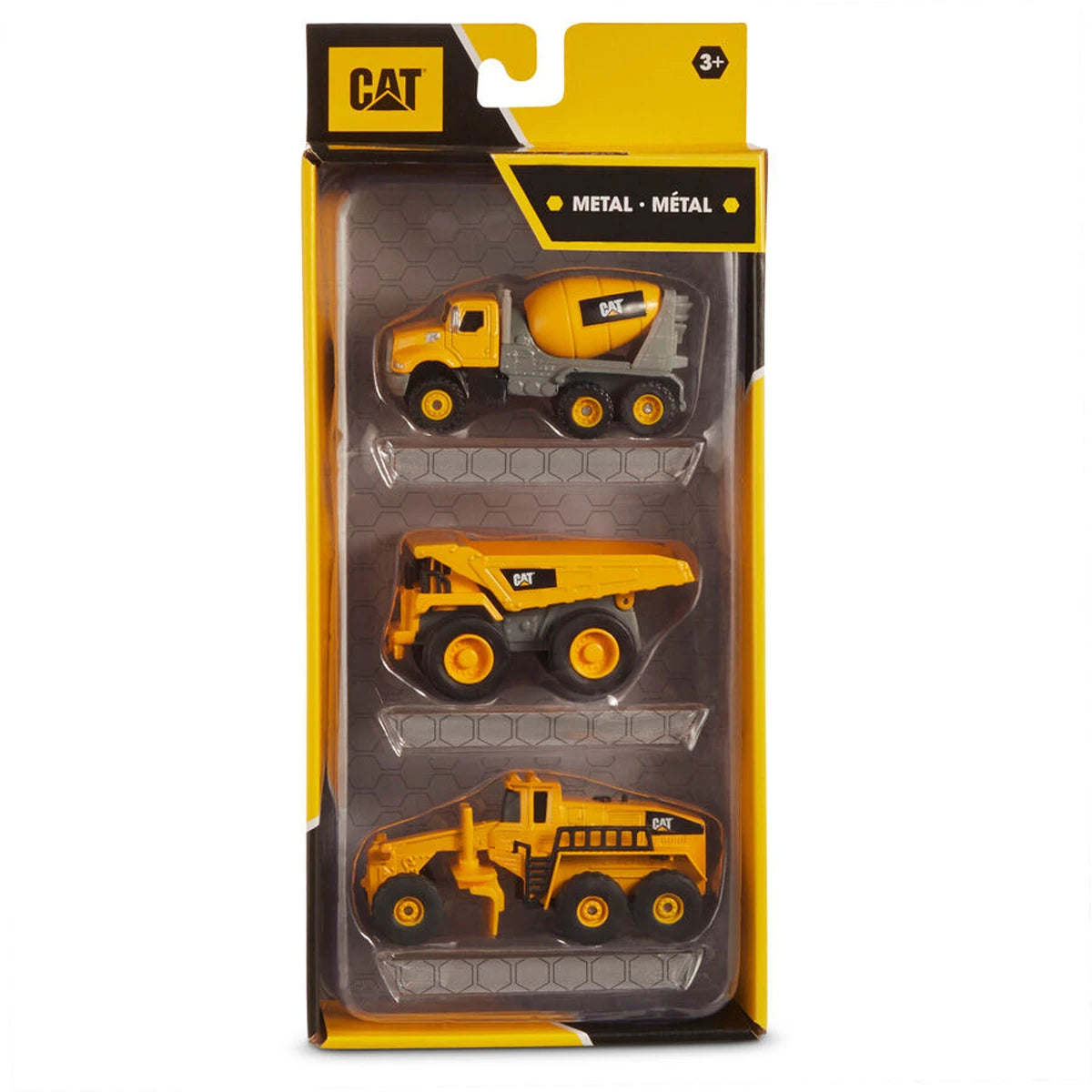 CAT DIE CAST METAL 4 3 PACK ASST