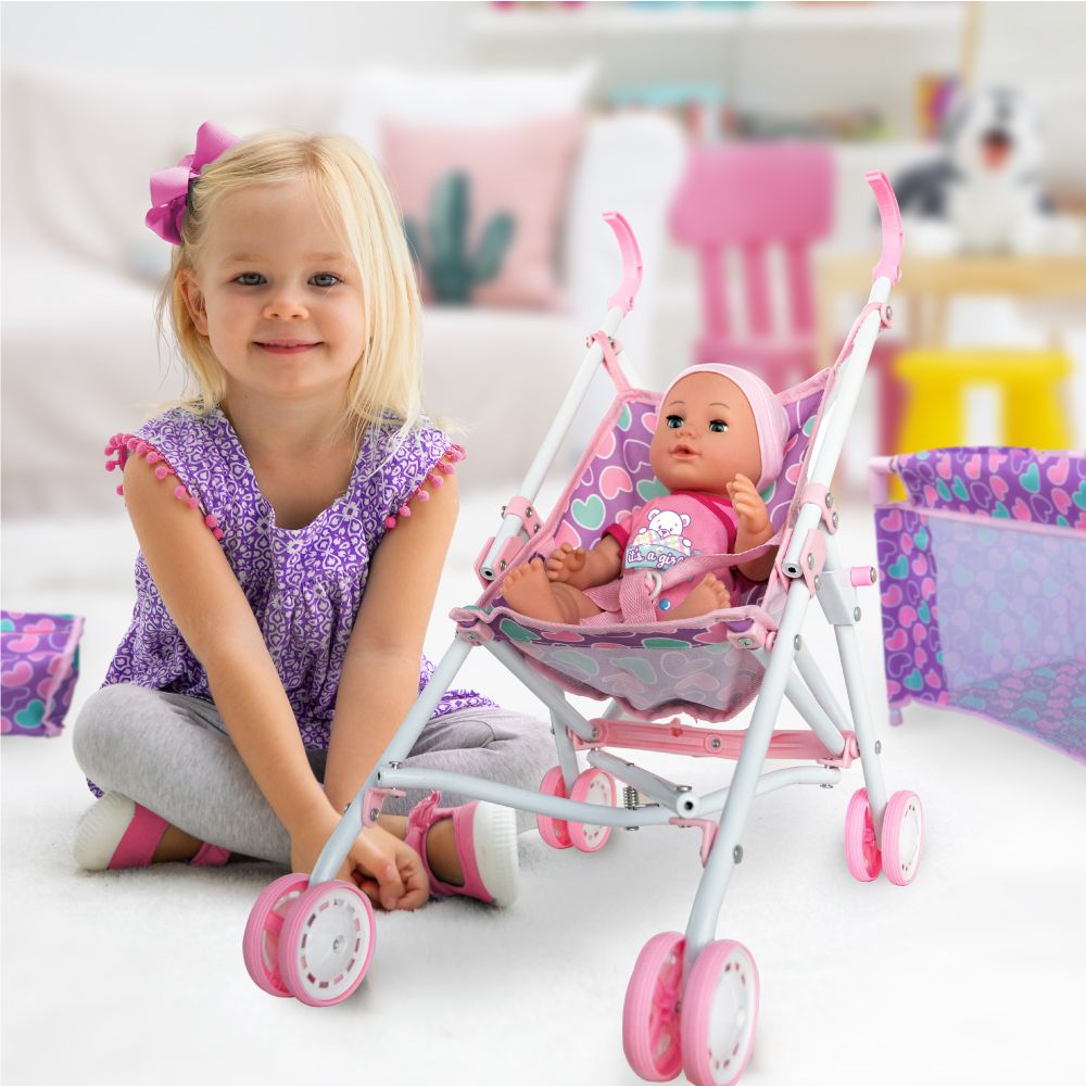 BABY AMOURA DELUXE SET W/DOLL 14 S1