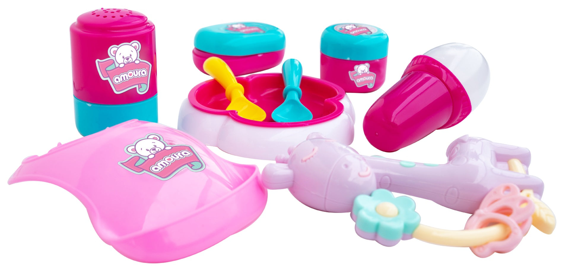 BABY AMOURA DELUXE SET W/DOLL 14 S1