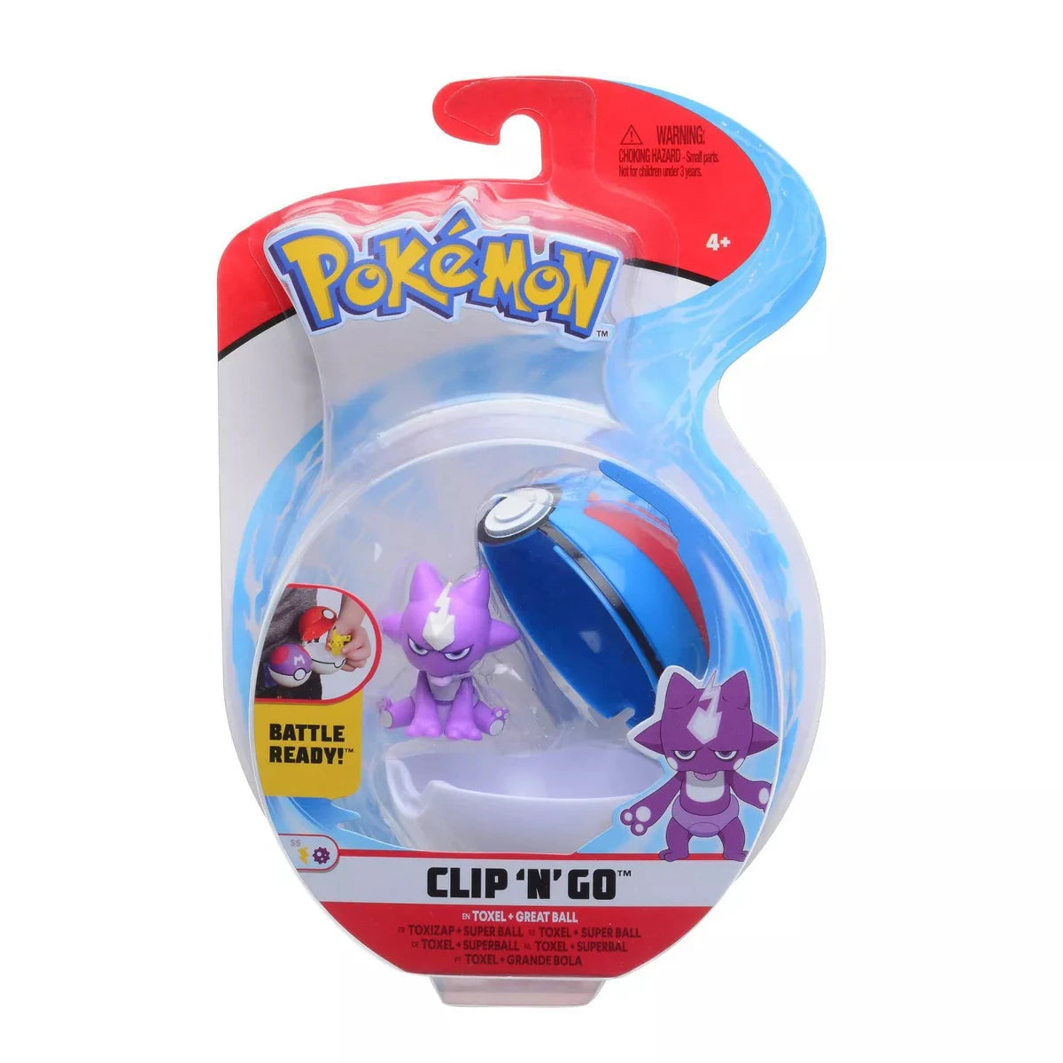 POKEMON CLIP N GO ASST