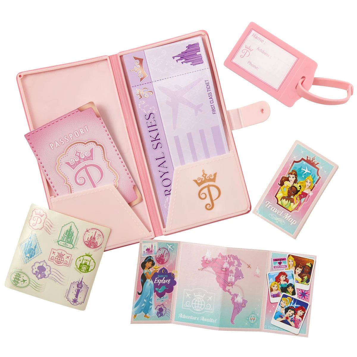 DPRINCESS STYLE SUITCASE TRAVEL SET