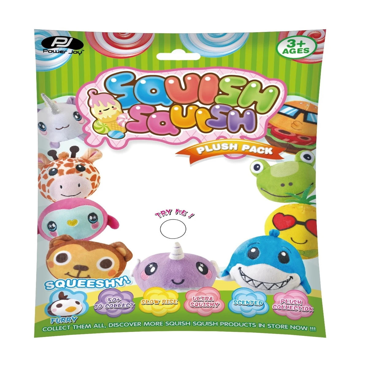P.JOY SQUISH SQUISH PLUSH PACK