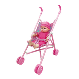 BABY AMOURA VALUE DOLL STROLLER B/O 14